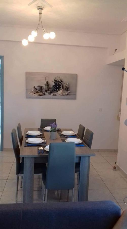 Seaside Villa For 6 People - Alykes Beach Dhimini Екстер'єр фото